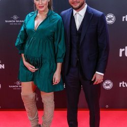 Almudena Navalón y Manuel Carrasco en los Premios Odeón 2020