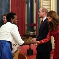 El Príncipe Guillermo y Kate Middleton en la recepción por la Cumbre de Inversión Reino Unido-África