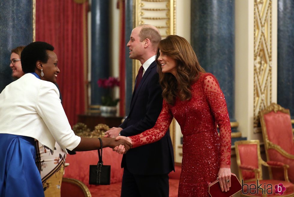 El Príncipe Guillermo y Kate Middleton en la recepción por la Cumbre de Inversión Reino Unido-África