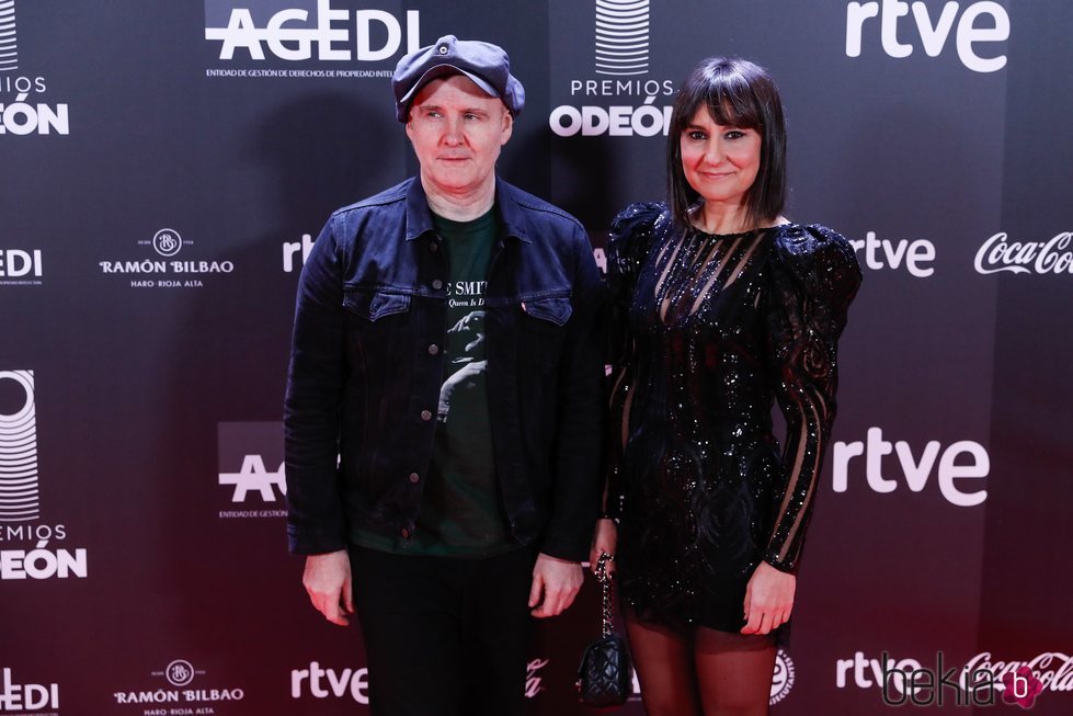 Eva Amaral y Juan Aguirre en los Premios Odeón 2020