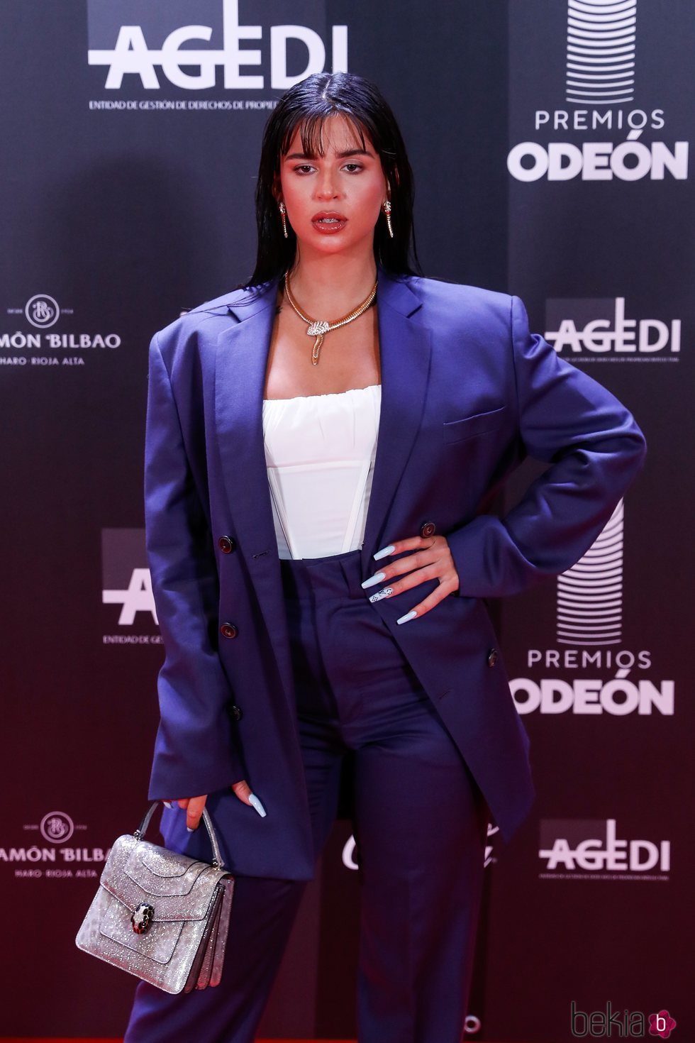 Naty Peluso en los Premios Odeón 2020