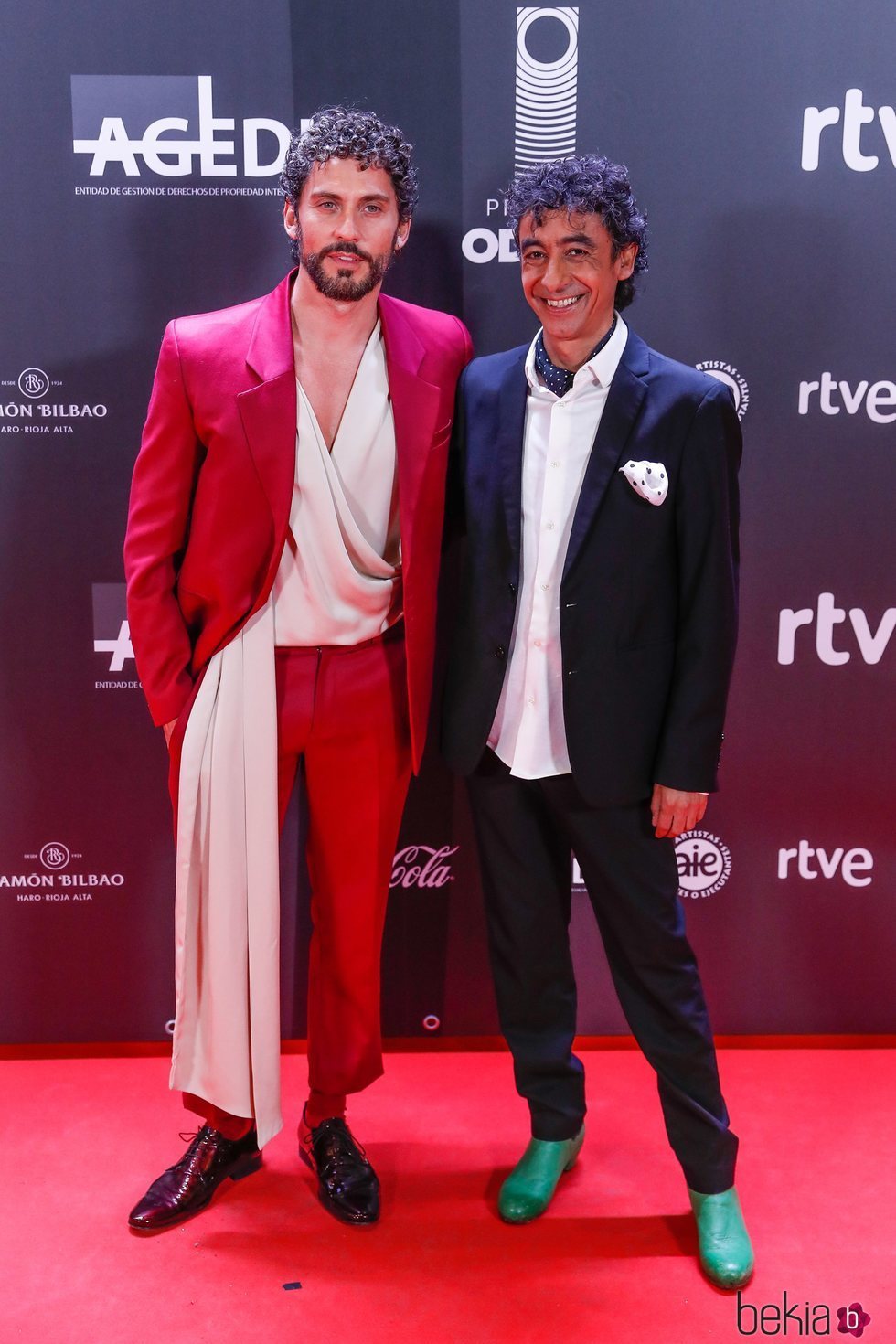 Paco León y Tomasito en los Premios Odeón 2020