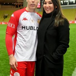 Louis Ducruet y Marie Chevallier en el Partido contra el Sida