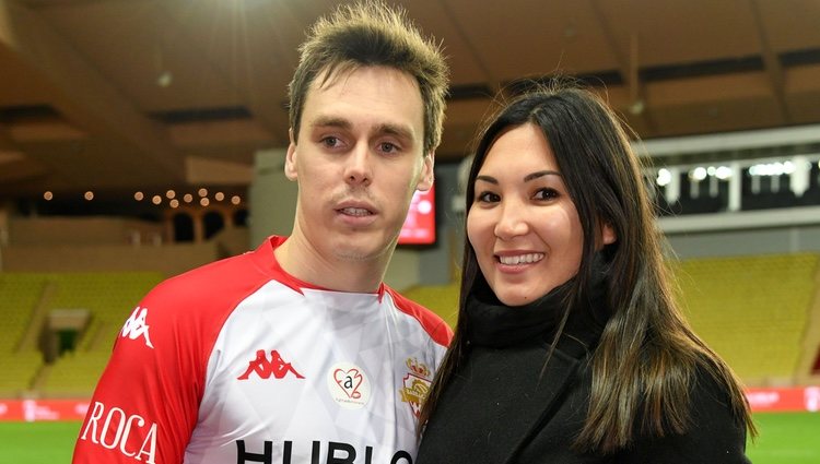 Louis Ducruet y Marie Chevallier en el Partido contra el Sida