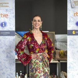 Raquel Sánchez Silva en la presentación de la tercera temporada de 'Maestros de la Costura'