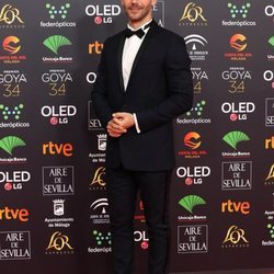 Marc Clotet en la alfombra roja de los Goya 2020