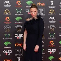 Ainhoa Santamaría en la alfombra roja de los Goya 2020