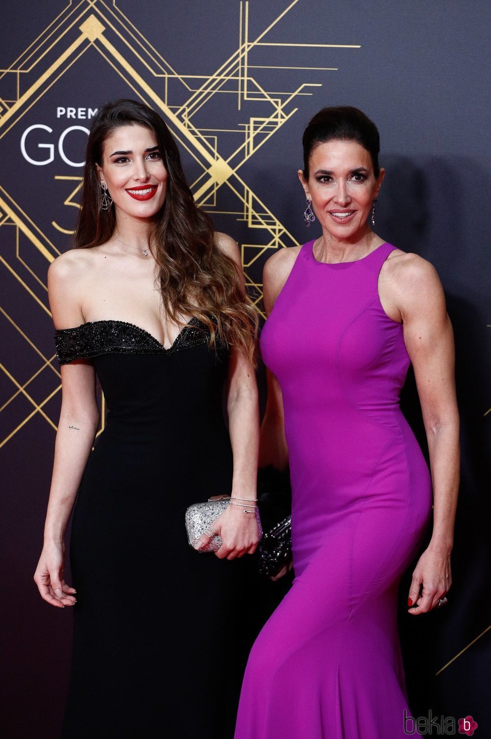 Elsa Anka y Lidia Torrent en la alfombra roja de los Goya 2020