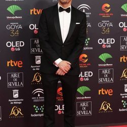 Alejandro Amenábar en la alfombra roja de los Goya 2020