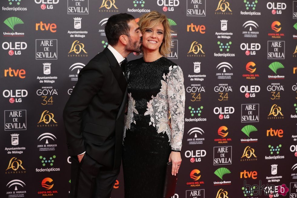 Manuel Zamorano y María Casado en los Goya 2020