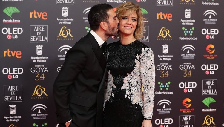 Manuel Zamorano y María Casado en los Goya 2020