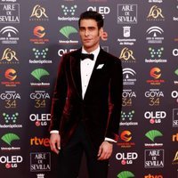 Jon Kortajarena en la alfombra roja de los Goya 2020