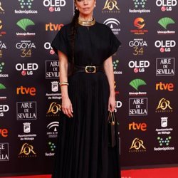 Maribel Verdú en la alfombra roja de los Goya 2020