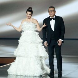 Silvia Abril y Andreu Buenafuente en los Goya 2020