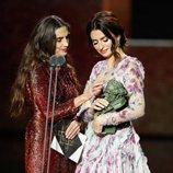 Ángela Molina y Penélope Cruz miran el Goya 2020 a la Mejor Dirección