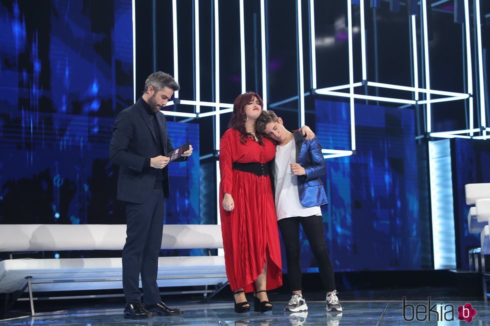 Ariadna y Nick antes de conocer la expulsión en la Gala 2 de 'OT 2020'