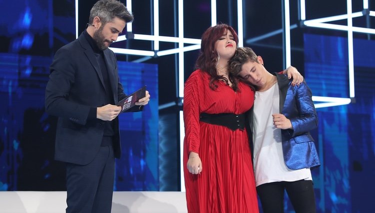 Ariadna y Nick antes de conocer la expulsión en la Gala 2 de 'OT 2020'