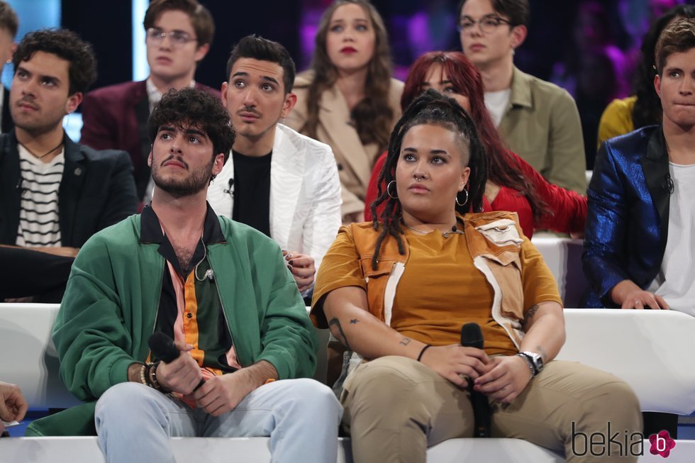 Rafa y Eli, concursantes nominados de la Gala 2 de 'OT 2020'