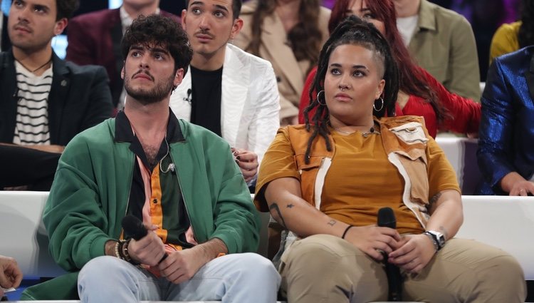 Rafa y Eli, concursantes nominados de la Gala 2 de 'OT 2020'