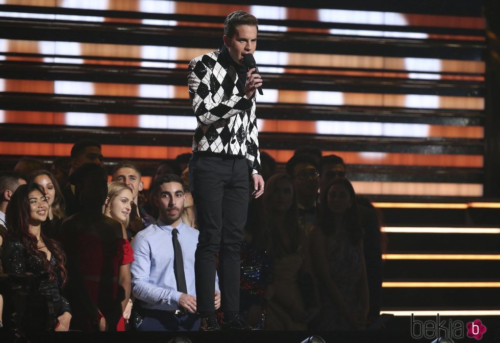 Ben Platt en la gala de los Premios Grammy 2020