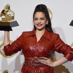 Rosalía con su Grammy 2020