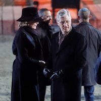 Felipe y Matilde de Bélgica en el 75 aniversario de la liberación de Auschwitz-Birkenau