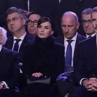 Los Reyes Felipe y Letizia en el 75 aniversario de la liberación de Auschwitz-Birkenau