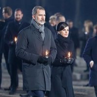 Los Reyes Felipe y Letizia en Auschwitz-Birkenau