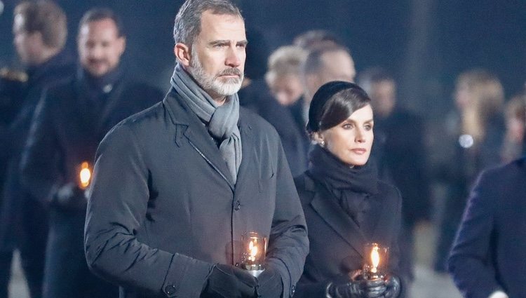 Los Reyes Felipe y Letizia en Auschwitz-Birkenau