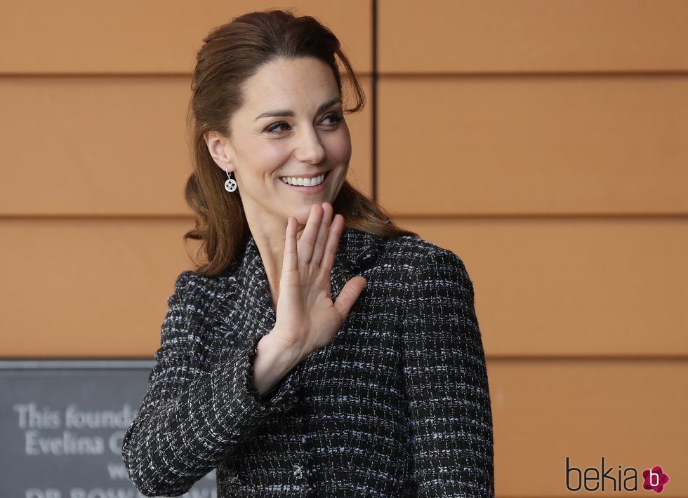 Kate Middleton en un taller para niños en el Evelina London Children's Hospital