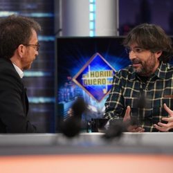 Jordi Évole con Pablo Motos en 'El Hormiguero'