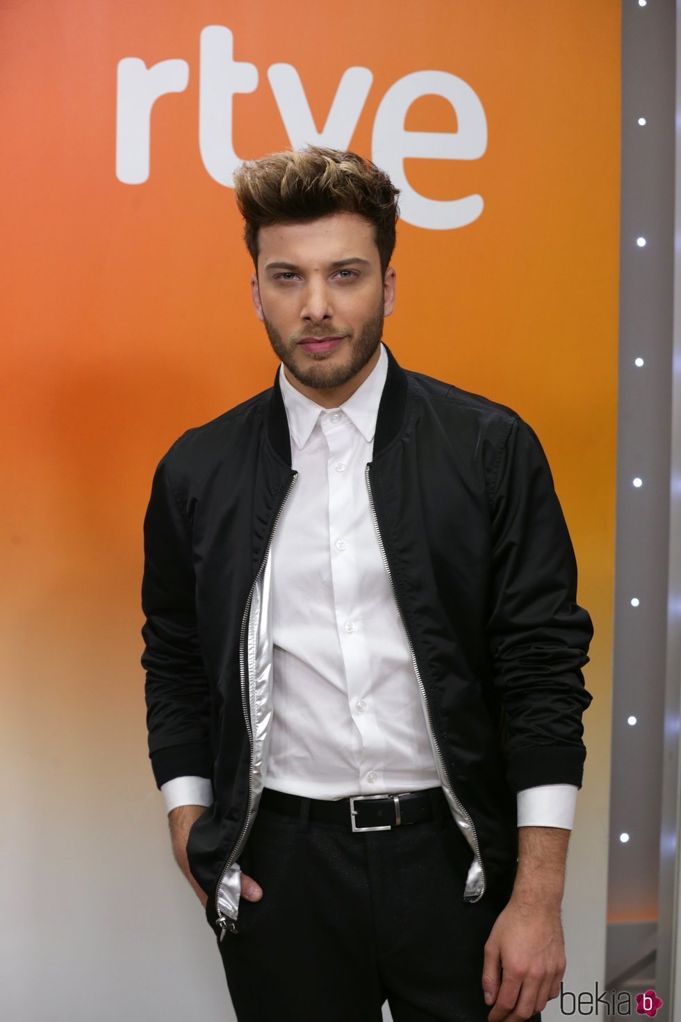 Blas Cantó en la presentación de 'Universo', canción para Eurovisión 2020