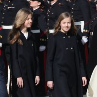 La Princesa Leonor y la Infanta Sofía en la Apertura de la XIV Legislatura