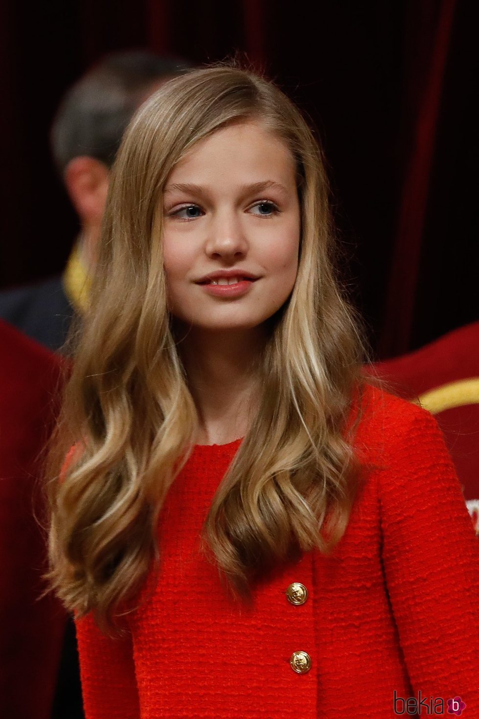 La Princesa Leonor en el Congreso de los Diputados en la Apertura de la XIV Legislatura