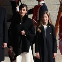 La Reina Letizia y la Infanta Sofía en la Apertura de la XIV Legislatura