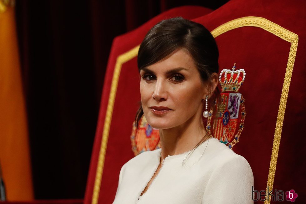 La Reina Letizia en la Apertura de la XIV Legislatura