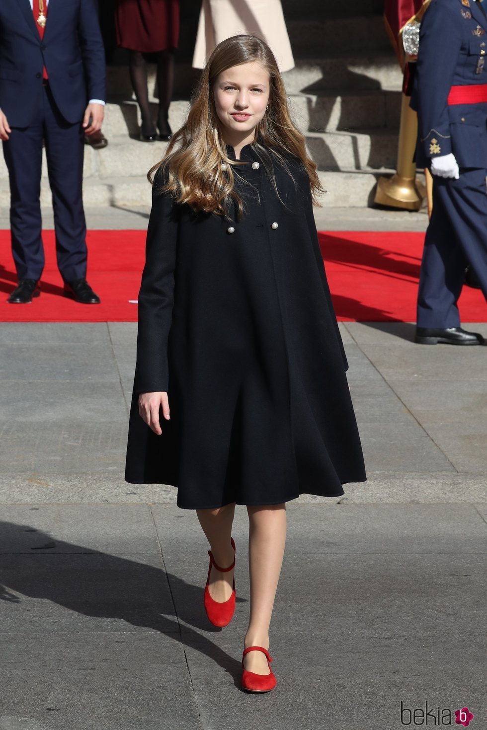 La Princesa Leonor en la Apertura de la XIV Legislatura