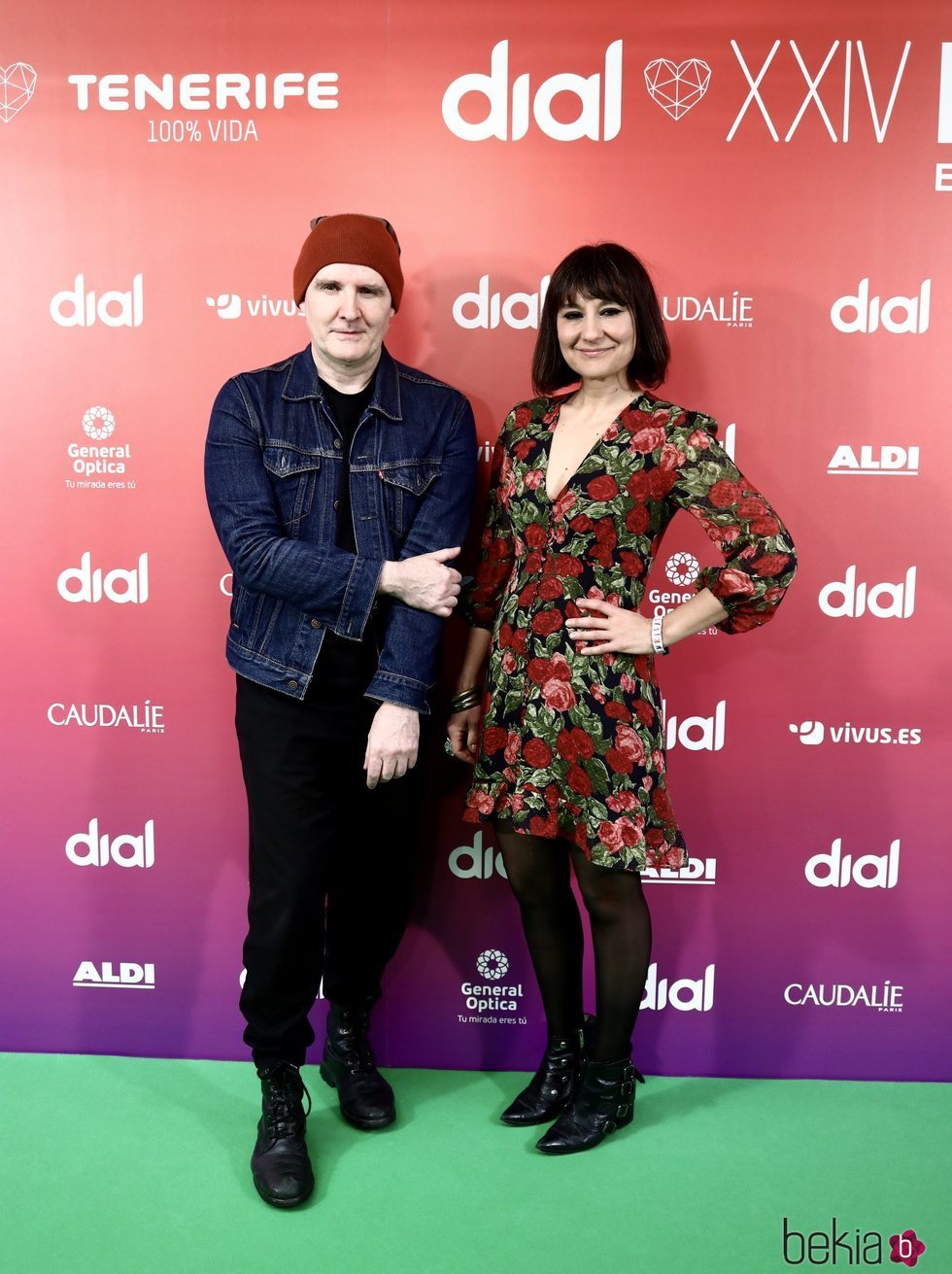 Amaral en la presentación de los Premios Cadena Dial 2020