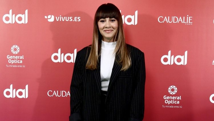 Aitana Ocaña en la presentación de los Premios Cadena Dial 2020