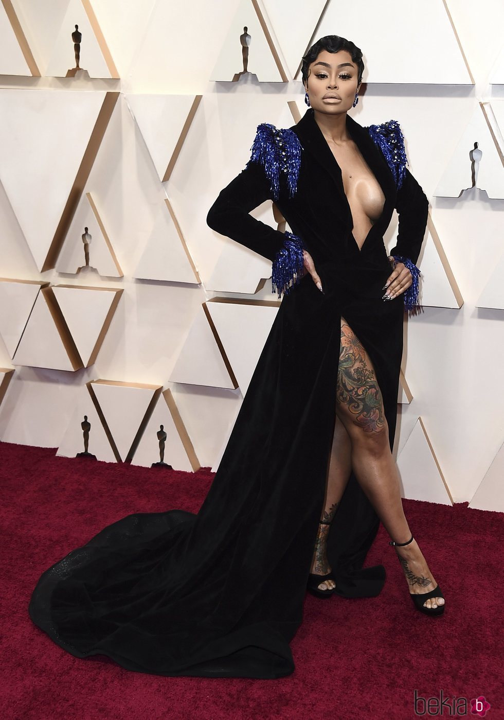 Blac Chyna en la alfombra de los Oscar 2020