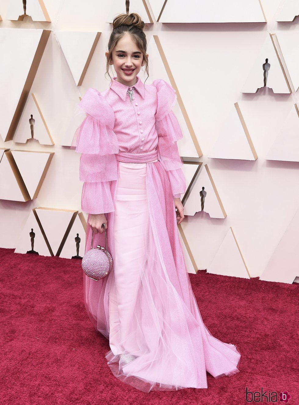 Julia Butters en la alfombra de los Oscar 2020