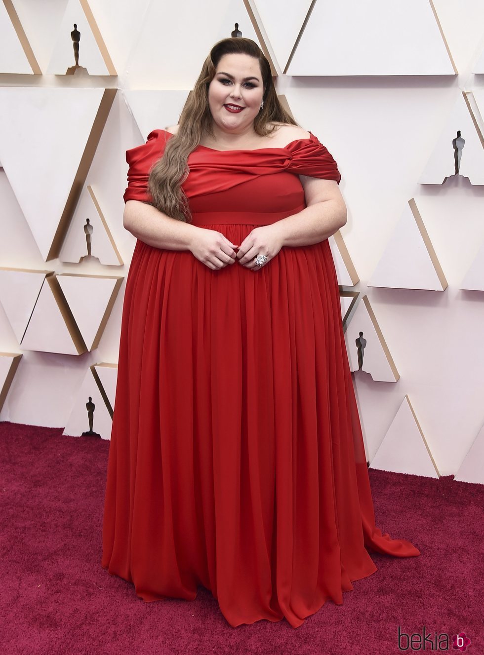 Chrissy Metz en la alfombra de los Oscar 2020