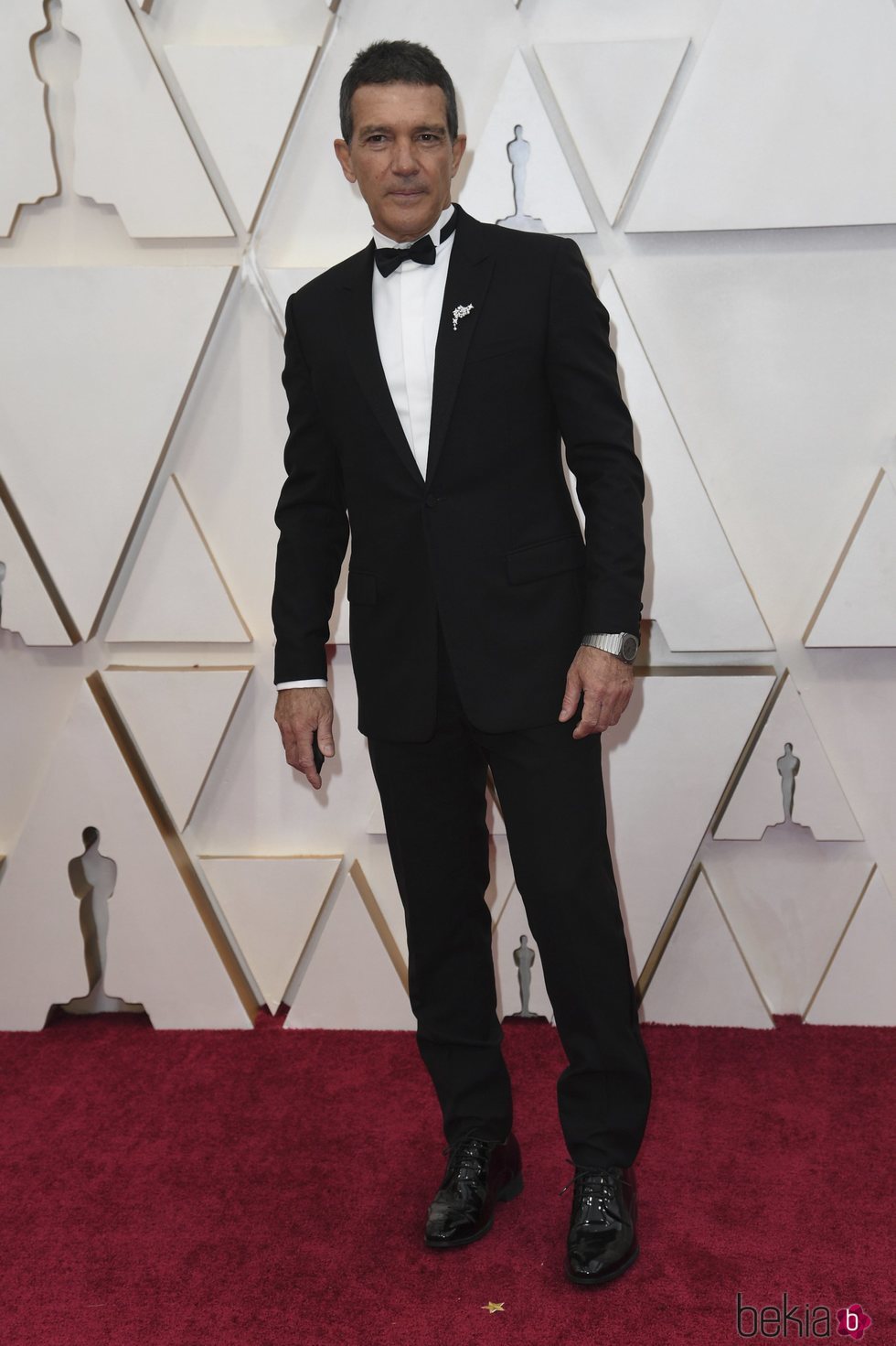 Antonio Banderas en la alfombra de los Oscar 2020