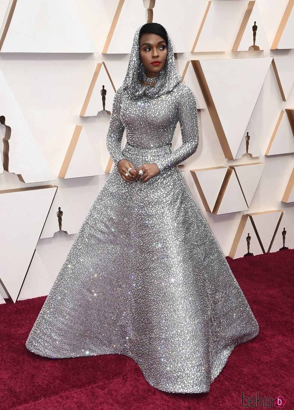 Janelle Monae en la alfombra de los Oscar 2020