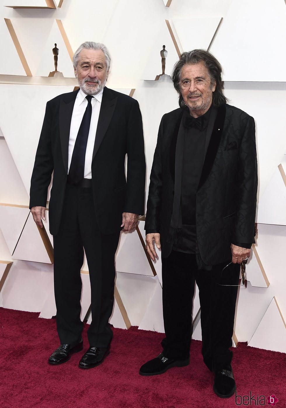 Robert De Niro y Al Pacino en la alfombra de los Oscar 2020