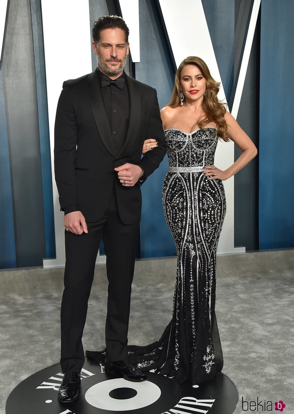 Joe Manganiello y Sofia Vergara en la fiesta de Vanity Fair tras los Oscar 2020