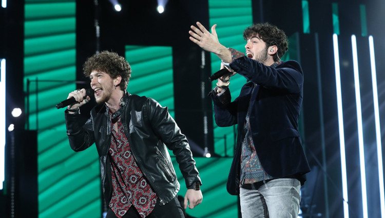 Jesús Rendón y Rafa Romera en la Gala 4 de 'OT 2020'