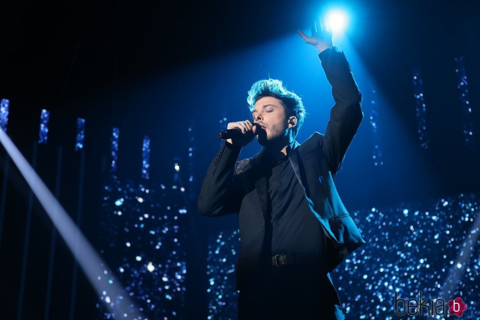 Blas Cantó interpretó su tema 'Universo' en la Gala 4 de 'OT 2020'