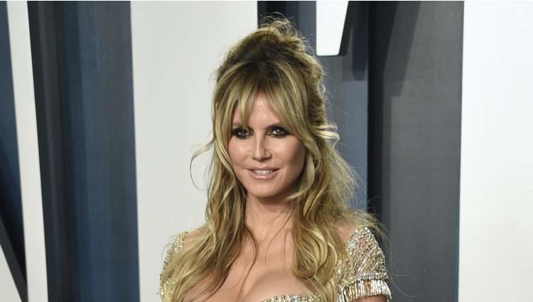 Heidi Klum en la fiesta de Vanity Fair tras los Oscar 2020