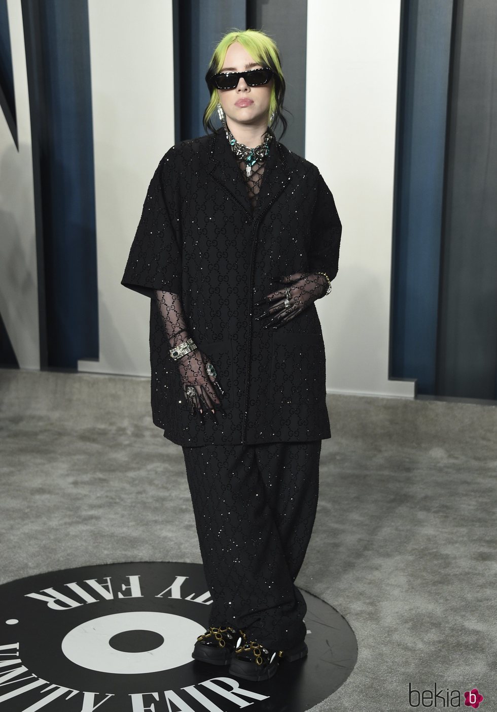 Billie Eilish en la fiesta de Vanity Fair tras los Oscar 2020